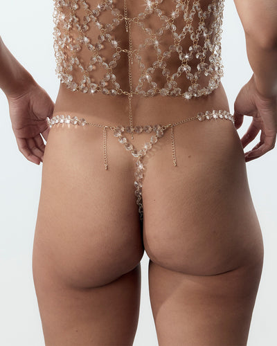 String en Cristal Transparent