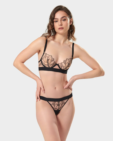 Maia Transparent/Noir